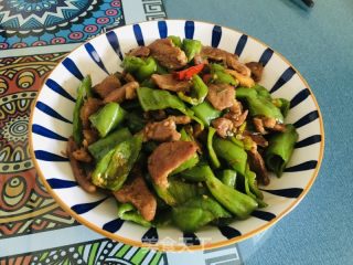 辣椒炒肉片的做法步骤：11