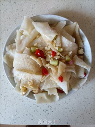 凉拌燕麦皮的做法