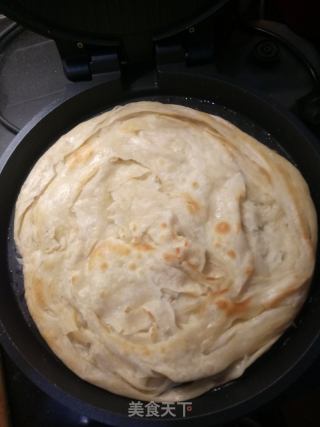酥脆盘丝饼的做法步骤：8