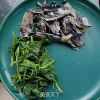 菜花小蓟拌乌鸡的做法步骤：6