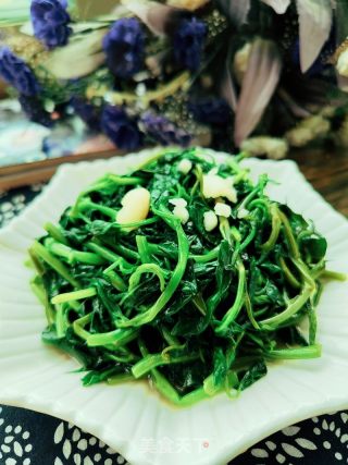 素炒空心菜的做法步骤：7
