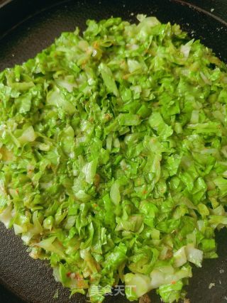 生菜鸡蛋饼的做法步骤：5