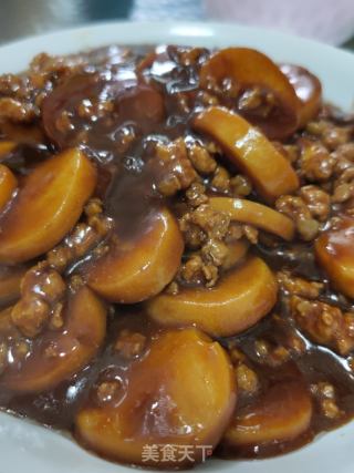 下饭菜-简易版 肉末烧日本豆腐的做法
