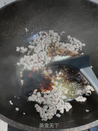 下饭菜-简易版 肉末烧日本豆腐的做法步骤：3