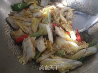 酸辣大白菜的做法步骤：6