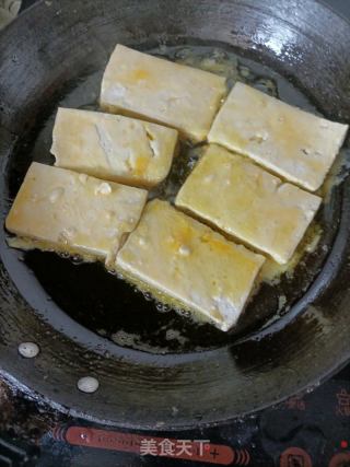 香煎豆腐的做法步骤：4