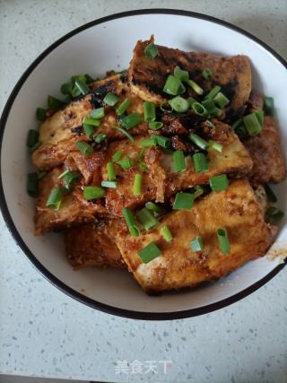 香煎豆腐的做法步骤：8