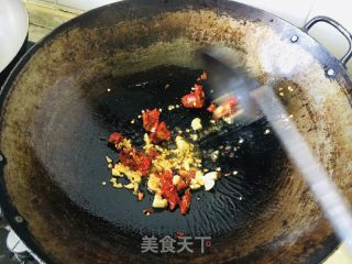 清炒茼蒿的做法步骤：3