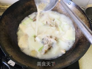 冬瓜鱼头炖豆腐的做法步骤：6