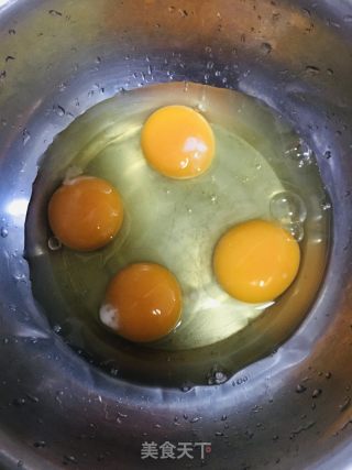 香葱煎蛋的做法步骤：1