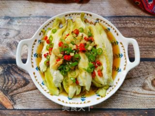 青红椒拌茄子的做法步骤：12