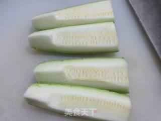 西葫芦炒花菜的做法步骤：2