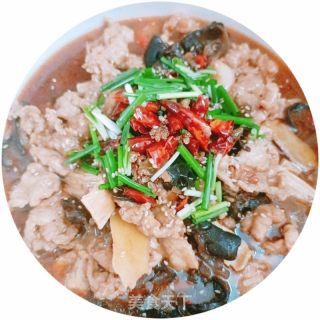 麻辣水煮肉片的做法步骤：9