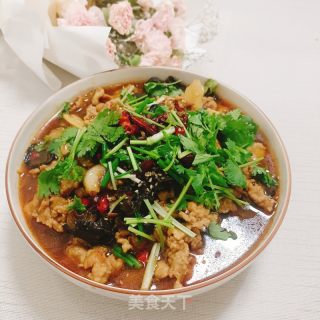 麻辣水煮肉片的做法步骤：11