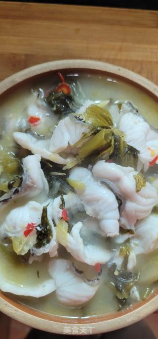酸菜鱼煮粉丝的做法步骤：7