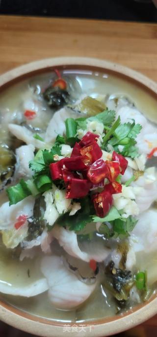 酸菜鱼煮粉丝的做法步骤：8