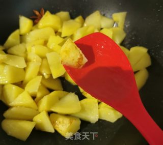 非油炸的地三鲜的做法步骤：4