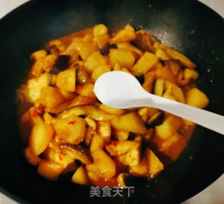 非油炸的地三鲜的做法步骤：9