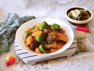 非油炸的地三鲜的做法步骤：13