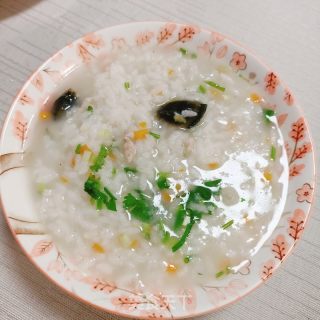 皮蛋瘦肉粥的做法步骤：10