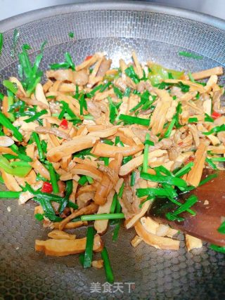 豆干炒韭菜的做法步骤：14