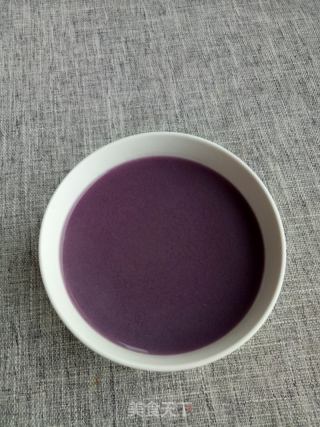 紫薯小米糊的做法