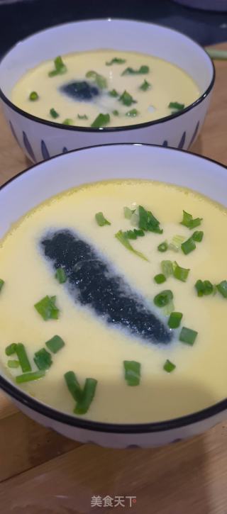 海参蒸蛋羹的做法步骤：4