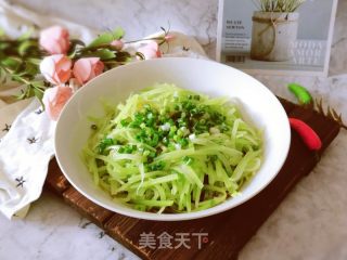 温拌莴笋丝的做法步骤：10
