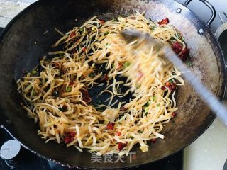 红油芥菜丝的做法步骤：8