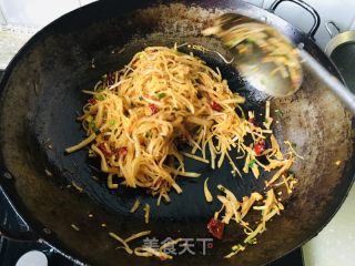 红油芥菜丝的做法步骤：11