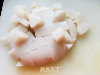 炒荞麦凉粉的做法步骤：2