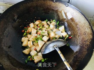 炒荞麦凉粉的做法步骤：7