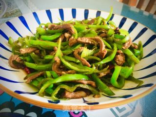 青椒炒羊肉的做法
