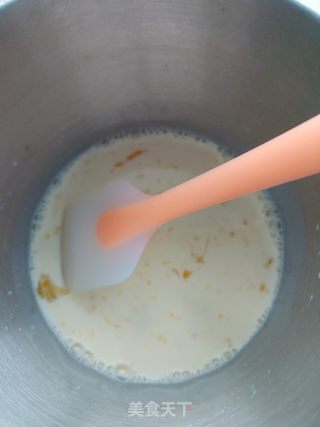 燕麦戚风蛋糕的做法步骤：6