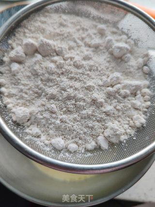 燕麦戚风蛋糕的做法步骤：7