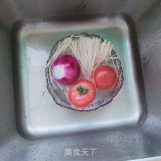 番茄黄花鱼的做法步骤：2