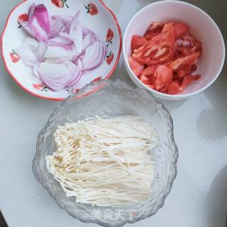 番茄黄花鱼的做法步骤：3