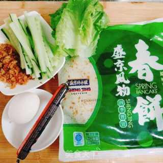 卷春饼的做法步骤：1