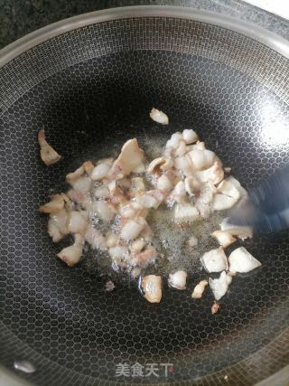 小炒花菜的做法步骤：2