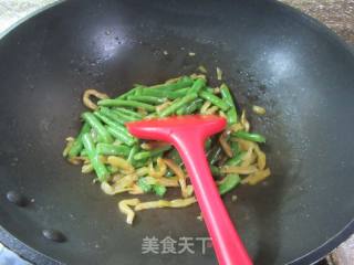 榨菜丝炒四季豆的做法步骤：6