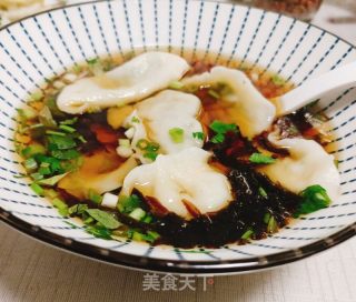 韭菜鸡蛋水饺的做法步骤：11