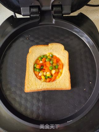 蔬菜三明治的做法步骤：11