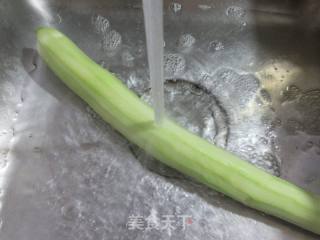 虾皮炒夜开花的做法步骤：2
