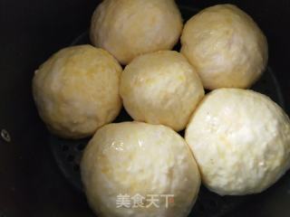 空气炸锅版免揉面包的做法步骤：11