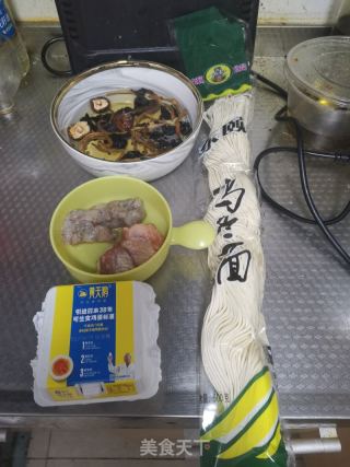 打卤面的做法步骤：1