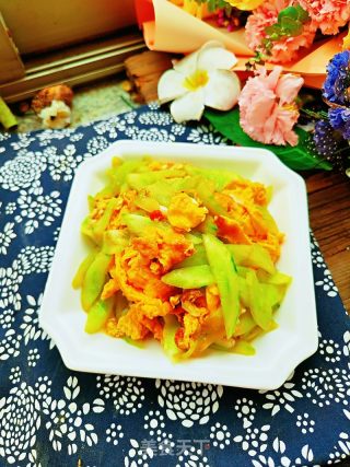 黄瓜炒鸡蛋的做法步骤：10