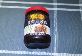 蒜蓉豆豉炒凉粉的做法步骤：2