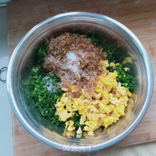 茴香粉条素馅水饺的做法步骤：5