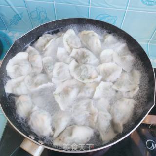 茴香粉条素馅水饺的做法步骤：11
