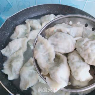 茴香粉条素馅水饺的做法步骤：12